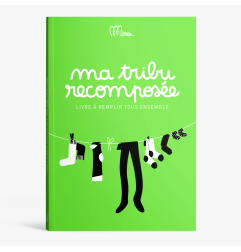 Livre à remplir Ma tribu Recomposée MINUS EDITIONS