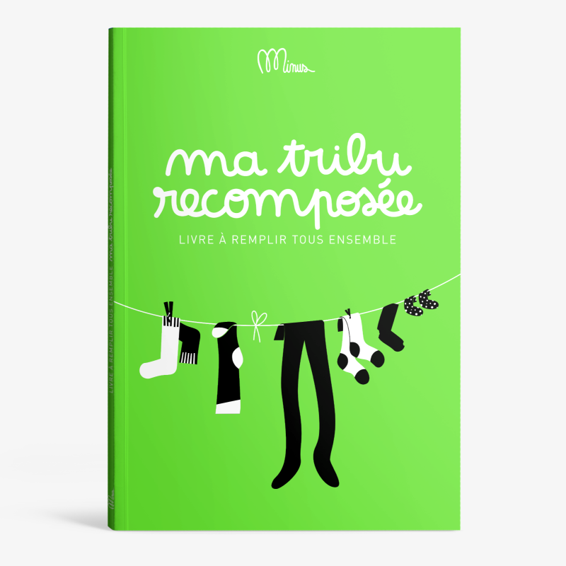 Livre à remplir Ma tribu Recomposée MINUS EDITIONS