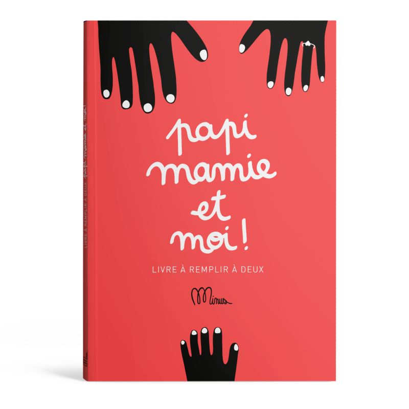 Livre à remplir Papi, Mamie et Moi MINUS EDITIONS