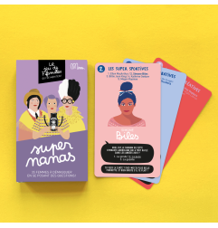 Jeu de 7 familles Super Nanas MINUS EDITIONS