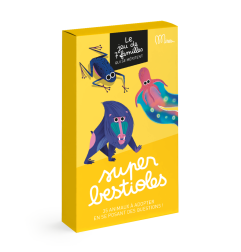 Jeu de 7 familles Super Bestioles MINUS EDITIONS