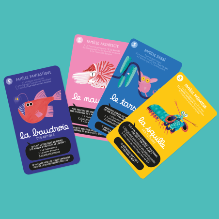 Jeu de 7 familles Super Bestioles MINUS EDITIONS