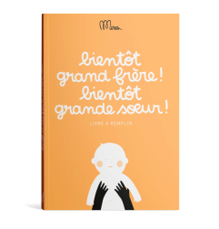 Livre à compléter Bientôt Grand Frère Bientôt Grande Sœur MINUS EDITIONS