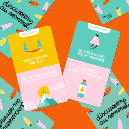 Jeu de cartes Discussions au Sommet MINUS EDITIONS