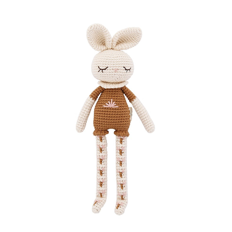 Doudou Lapin en crochet PATTI OSLO, Bonnie Beige