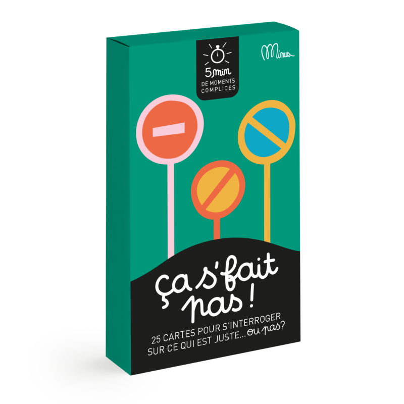 Jeu de cartes ça s'fait pas MINUS EDITIONS
