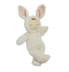 Poupée Doudou Lapin Cozy Dinkum Bunny Moppet OLLI ELLA, Ecru