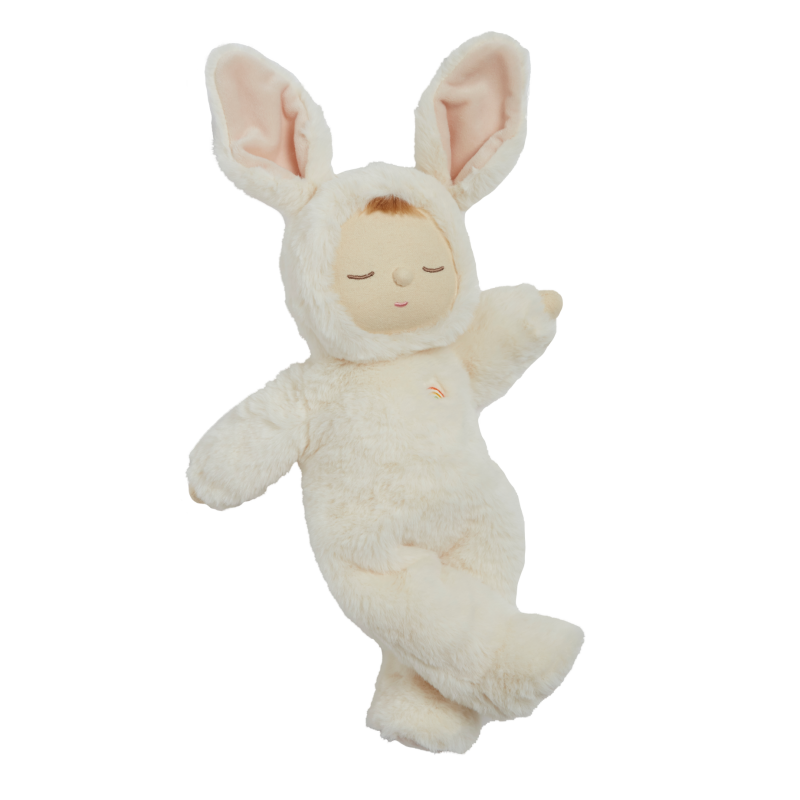 Poupée Doudou Lapin Cozy Dinkum Bunny Moppet OLLI ELLA, Ecru