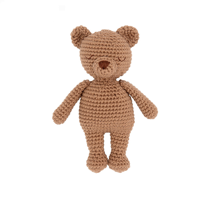 Doudou Petit Ours Brun en crochet PATTI OSLO