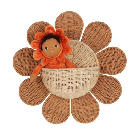 Panier mural en rotin Daisy OLLI ELLA