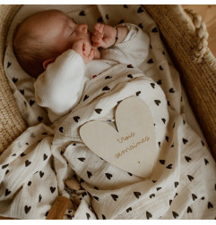 Lot de 12 cartes étapes en bois ATELIER WAGRAM