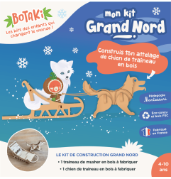 Kit de construction Traîneau Grand Nord BOTAKI