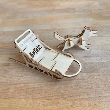 Kit de construction Traîneau Grand Nord BOTAKI