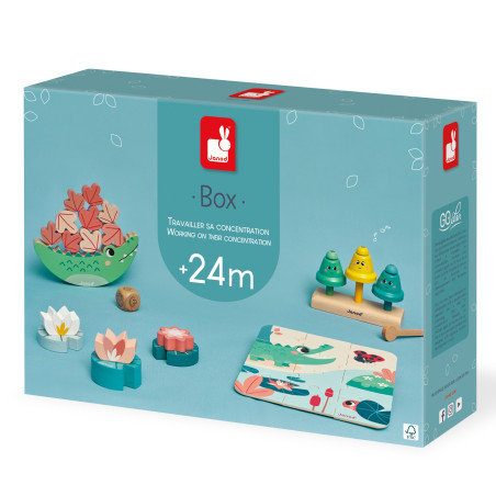 Box d'apprentissage de la concentration JANOD, dès 24 mois