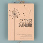 Sachet de graines Graines d'Amour (Coquelicots) LA FABRIQUE A SACHETS