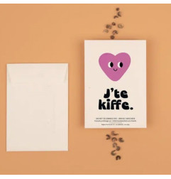 Sachet de graines J'Te Kiffe (Basilic) LA FABRIQUE A SACHETS