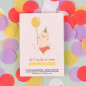 Sachet de graines Invitation Anniversaire Chat (Basilic) LA FABRIQUE A SACHETS