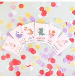 Sachet de graines Invitation Anniversaire Baleine (Basilic) LA FABRIQUE A SACHETS