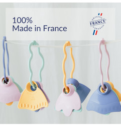 Hochet d'éveil LE JOUET SIMPLE, bleu