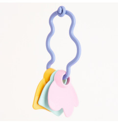 Hochet d'éveil LE JOUET SIMPLE, bleu