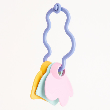 Hochet d'éveil LE JOUET SIMPLE, bleu