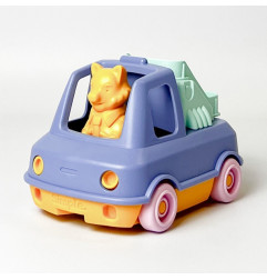 Mon Premier Camion de Pompier LE JOUET SIMPLE, bleu