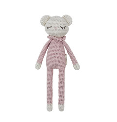 Doudou l'Ourson en crochet PATTI OSLO, Tiffany Rose