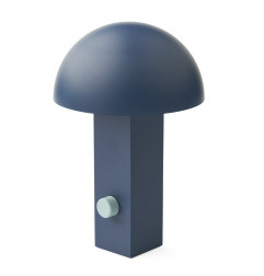 Lampe portable Hyppolite LIEWOOD, Bleu Indigo