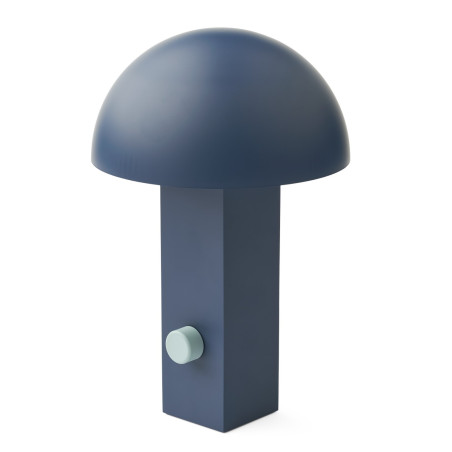 Lampe portable Hyppolite LIEWOOD, Bleu Indigo