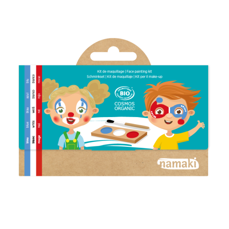 Kit de maquillage bio Clown et Arlequin NAMAKI