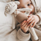 Doudou Agneau en crochet PATTI OSLO, Beige