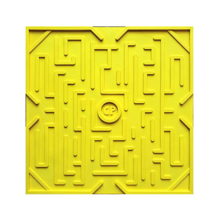 Tapis de jeu pour Billes Laby Jaune GAME PLAK