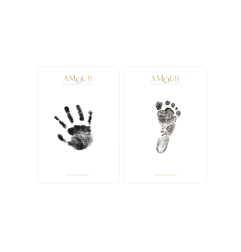 Kit de cartes Empreintes de Bébé ZAKUW