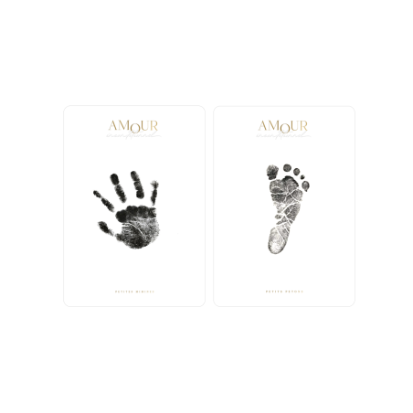 Kit de cartes Empreintes de Bébé ZAKUW