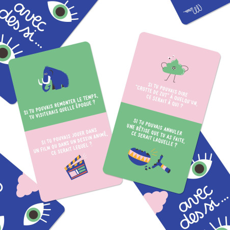 Jeu de cartes Avec des Si MINUS EDITIONS