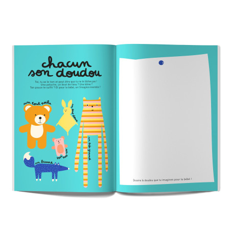 Livre à compléter Bientôt Grand Frère Bientôt Grande Sœur MINUS EDITIONS