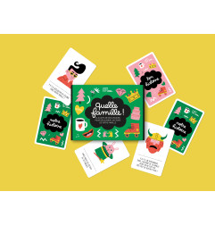 Jeu cartes de discussion Quelle Famille MINUS EDITIONS