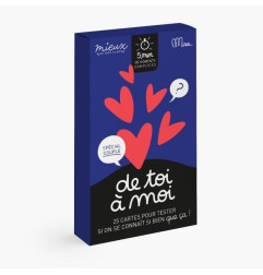 Jeu de cartes De Toi à Moi MINUS EDITIONS