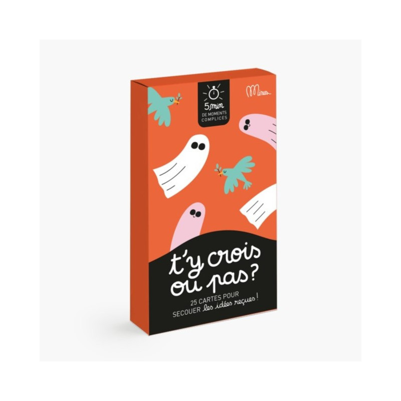 Jeu de cartes T'y Crois ou Pas MINUS EDITIONS