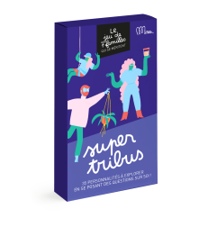 Jeu de 7 familles Super Tribus MINUS EDITIONS