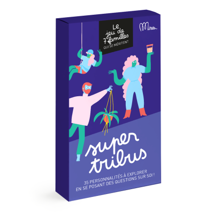 Jeu de 7 familles Super Tribus MINUS EDITIONS