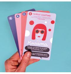 Jeu de 7 familles Super Artistes MINUS EDITIONS