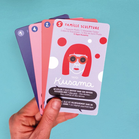 Jeu de 7 familles Super Artistes MINUS EDITIONS