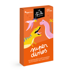 Jeu de 7 familles Super Dinos MINUS EDITIONS