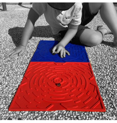 Tapis de jeu pour Billes Target Rouge GAME PLAK