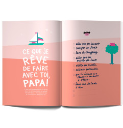 Livre à remplir Tel Père Telle Fille MINUS EDITIONS