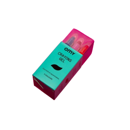 Boîte de 9 crayons gel OMY