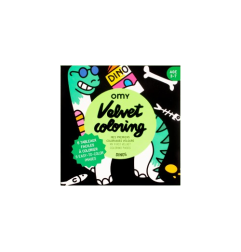 Coloriage velours Dino OMY