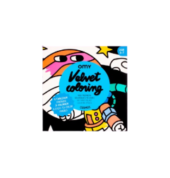 Coloriage velours Cosmos OMY