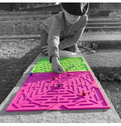 Tapis de jeu pour Billes Cosmos Rose GAME PLAK